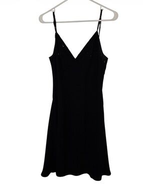 Jones New York Little Black Slip Dress with Spaghetti Straps